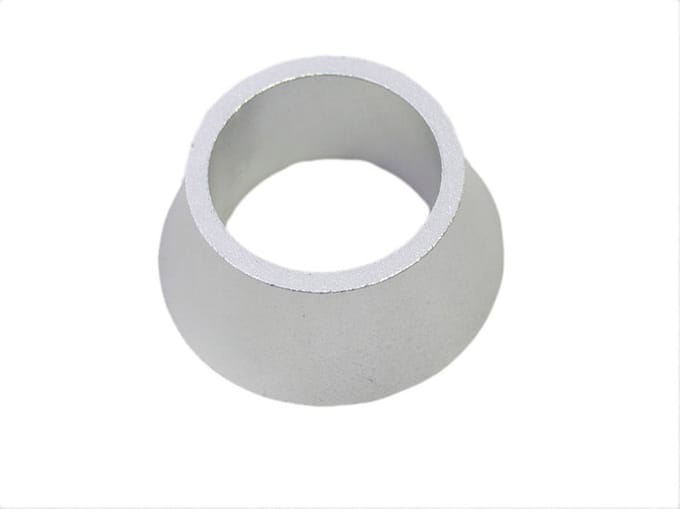Ahead spacer conisch 1-1/8 inch 20mm - zilver