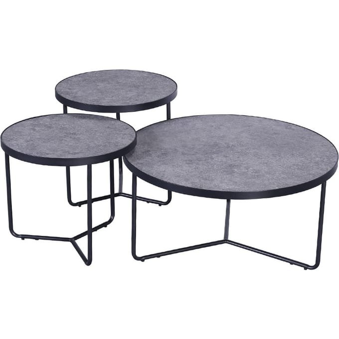 FurniStyle Set van 3 Salontafels Varzi
