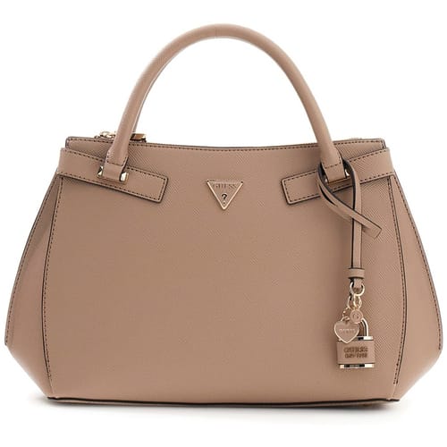 GUESS handtas schoudertas Serenova Girlfriend Satchel Pale Mocha Lichtbruin