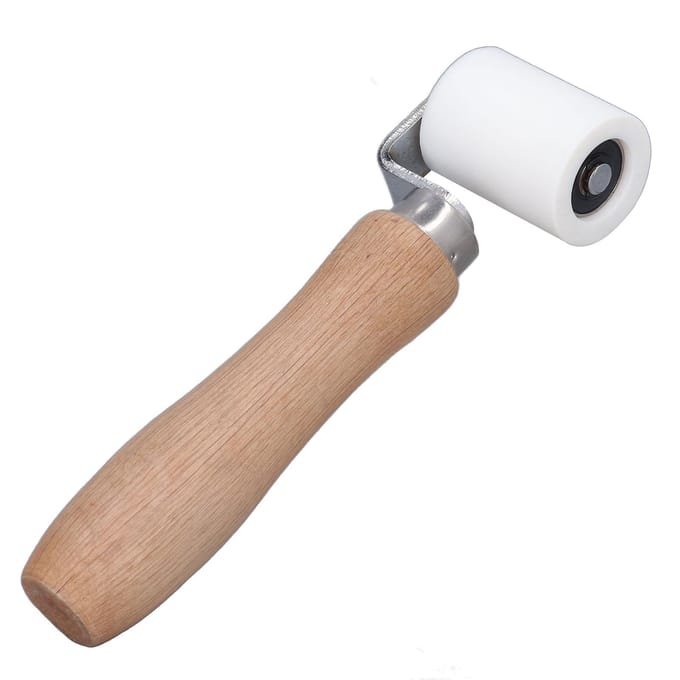 40mm/1.6in Siliconen Naadroller Hoge Temperatuurbestendigheid Naad Handdrukroller voor Lassen beige