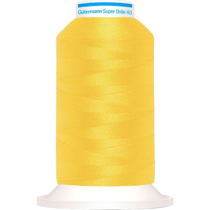 Gütermann Super Brite machine borduurgaren - 5626 Zonnegeel