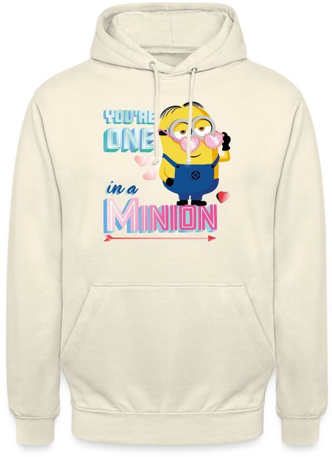 Minions Dave Youre One In A Minion Grappig Ontwerp Hoodie Unisex