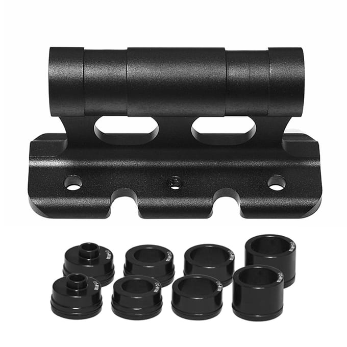 Support de montage de fourche avant de vélo, support de fixation de vélo sur le toit de voiture, à dégagement rapide, fourche avant de vélo noir