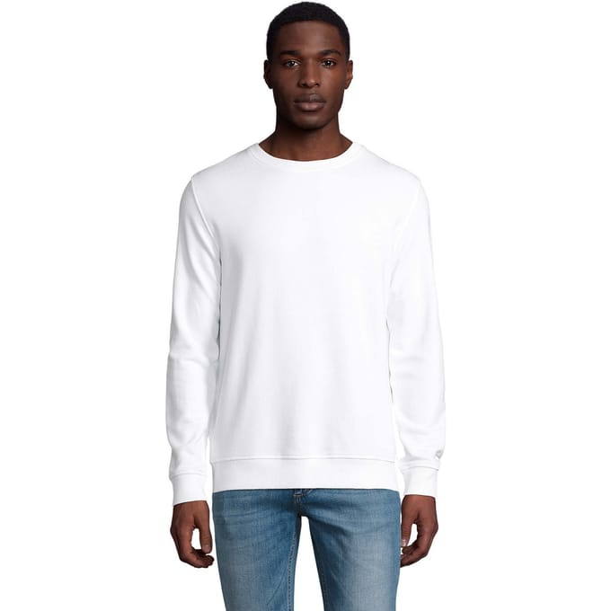 SOLS Uniseks Comet Sweatshirt voor volwassenen (Wit)