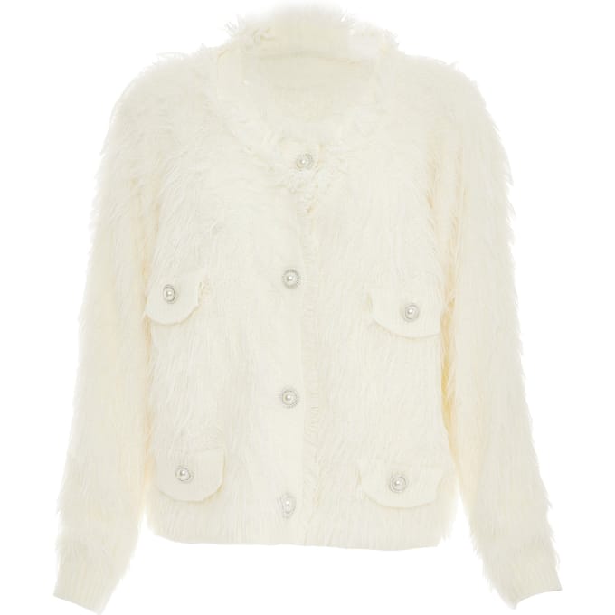 Faina Vest Dames wolwit