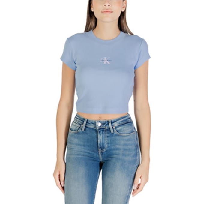 T-shirt Korte Mouw Calvin Klein Jeans MONOGRAM BABY TEE LV047AB802