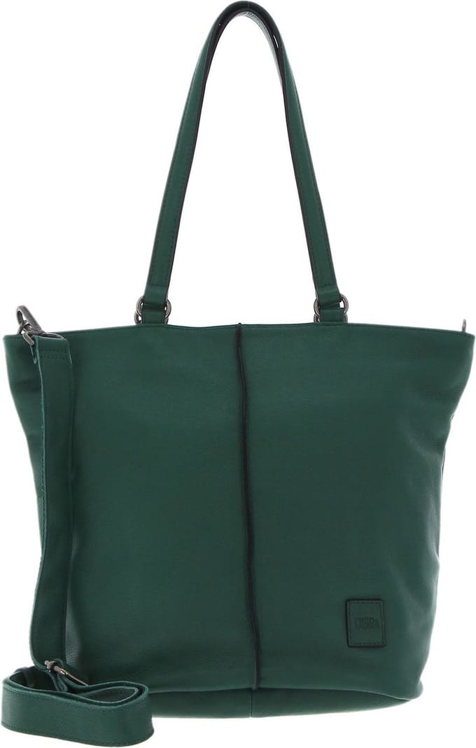FREDsBRUDER Schoudertas FB City Shopper Emerald Donkergroen