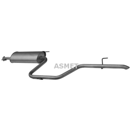 Geluiddemper achter ASMET 02.036