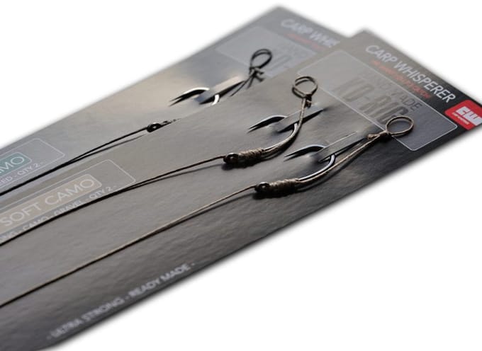 Carp Whisperer - KD Rig - Haak maat: 4 - 2 stuks - Gravel