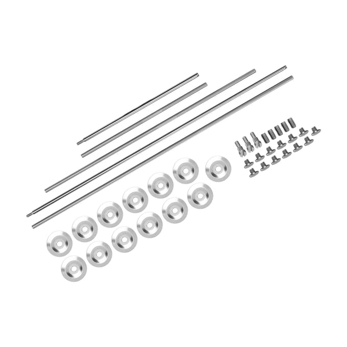 Dwarsfluit Reparatiekit Doe-het-zelf Onderhoud Verzorgingsgereedschap Schroeven Pakking Instrument Accessoires W53 gray