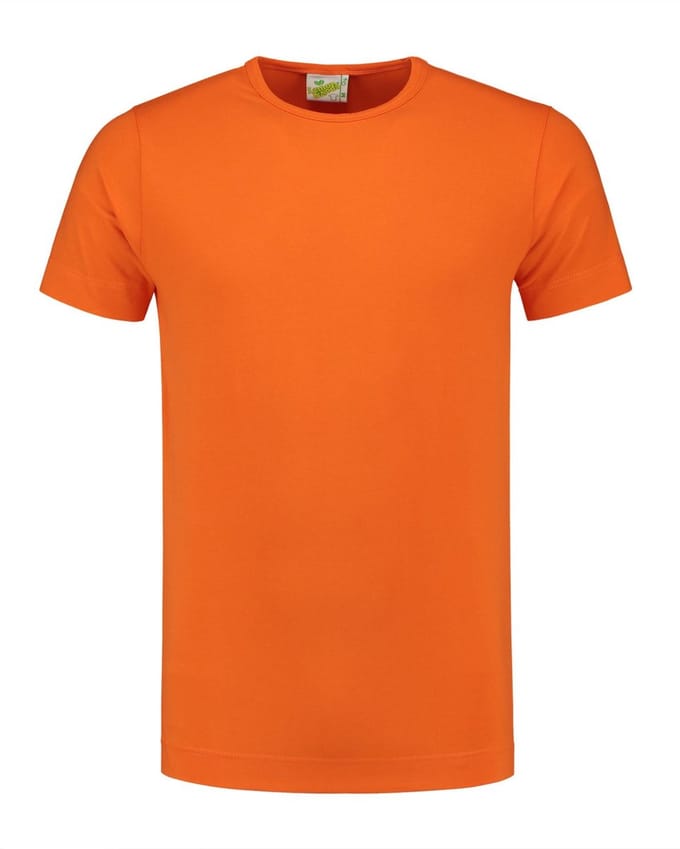 L&S T-shirt Crewneck cot/elast SS for him