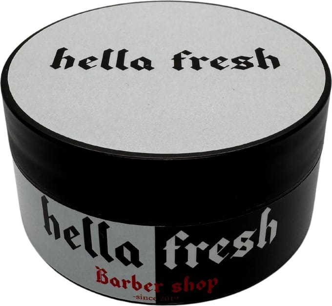 Hella Fresh Mat Paste - Haarwax - Matte Look - Krachtige Hold - Kort en Medium Lang Haar - Frisse Geur - 80ml
