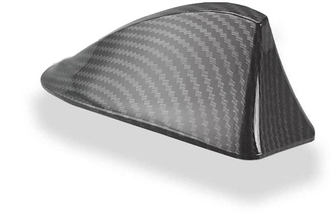 Voarge Universele Zwarte Shark Fin Auto Antenne - Signaalversterker