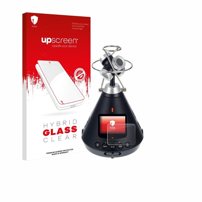 upscreen - Screenprotector voor Zoom H3-VR - Folie Beschermfolie Beschermglas transparant