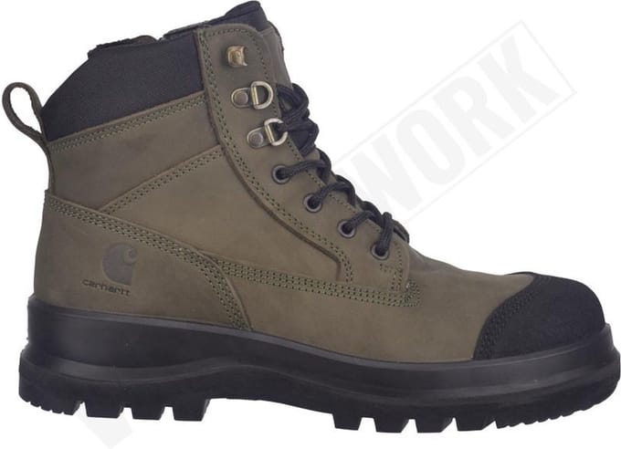 Werkschoenen Carhartt Detroit Groen met rits S3 SRC HRO