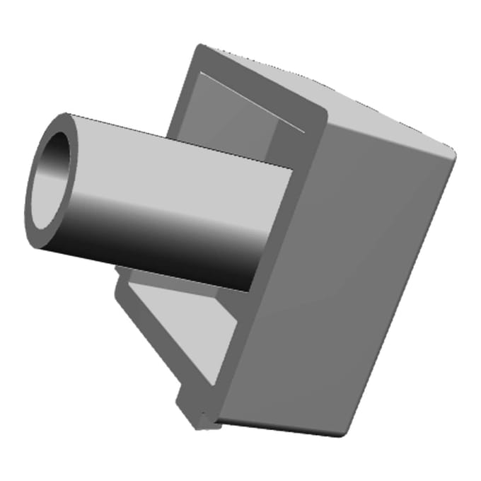 AEG knop, grijs, licht, 140211795038