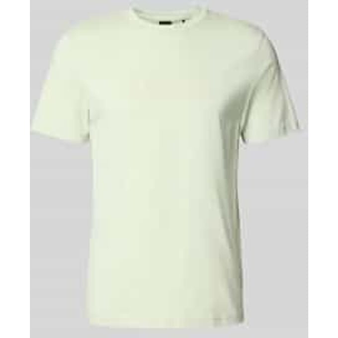 regular fit T-shirt van puur katoen model 'TE_LOGO'