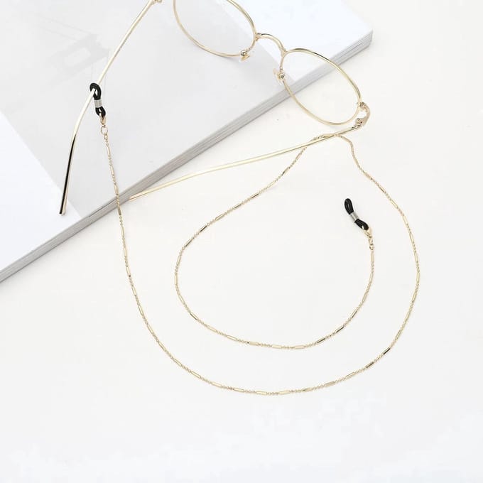 Go Go Gadget - Brilkoord - Bril ketting - Goudkleurig