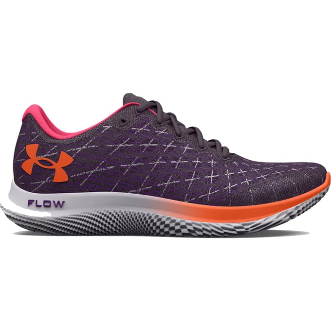 Under Armour Flow Velociti Wind 2 Neutrale Schoen Dames-Paars