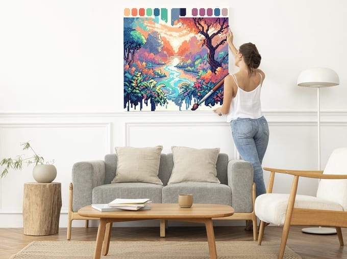 Kunstprint | Wanddecoratie | Dibond | 80 × 80 cm