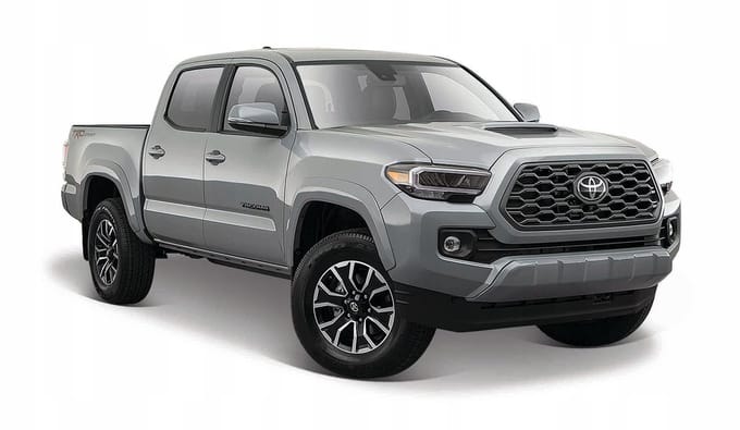 Maisto Toyota Tacoma - Modelauto - Schaal 1:24 - Grijs