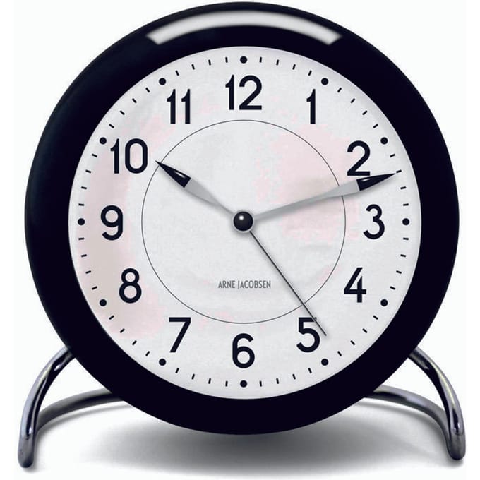 Rosendahl AJ Table Clock Station - zwart