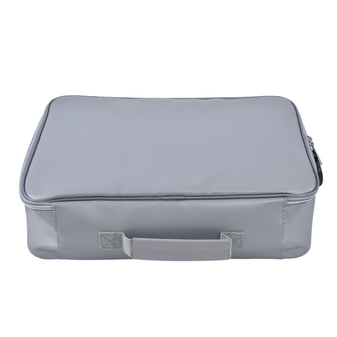 Pochette ignifuge pour documents, organiseur portable de grande capacité avec noir