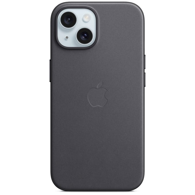 Apple FineWoven Case with MagSafe geschikt voor iPhone 15 - Black