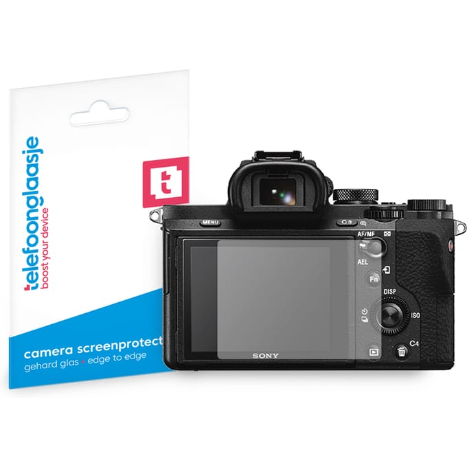 Sony Alpha A7 II screenprotector gehard glas