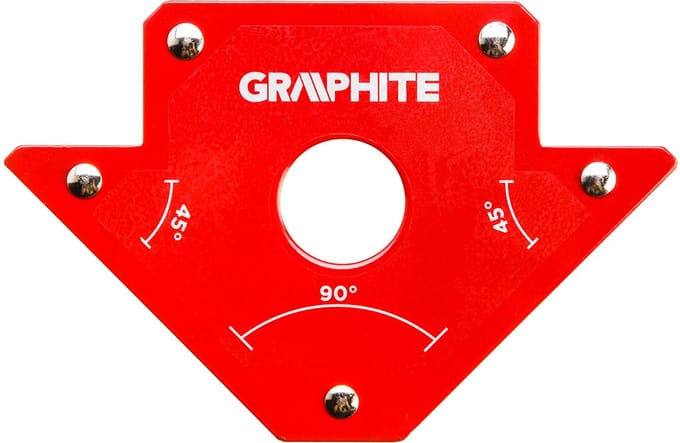 Graphite - Magnetische Lashoek - 102x155x17mm - 22.7kg