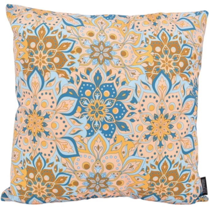 Gek op kussens! Sierkussen mandala pattern #3 | 45 x 45 cm | katoen/polyester