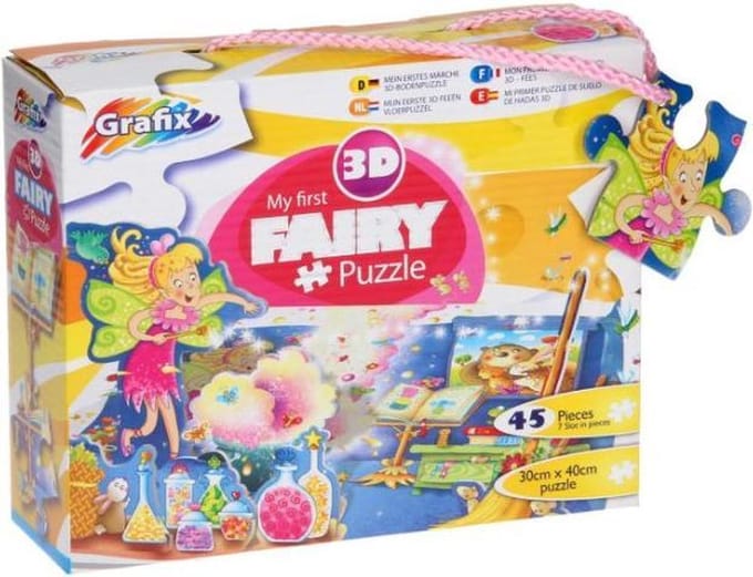 Grafix 3D puzzel Fairy 45pc