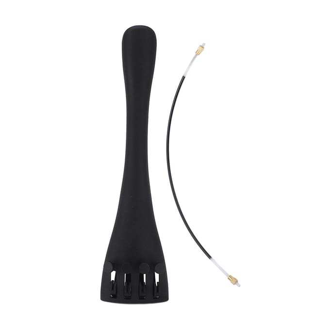 4 4 Cordier de Violoncelle Fibre de Carbone 4 Chevalets Cordier en Nylon avec Réglage Fin Pièces white