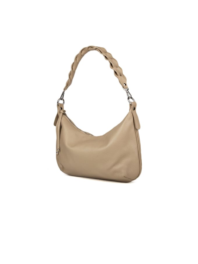 Giulia Monti Schoudertas Grijs Beige