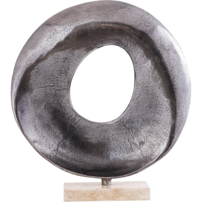 PTMD - Beeld Daweson - Zilver - 38x10x41cm