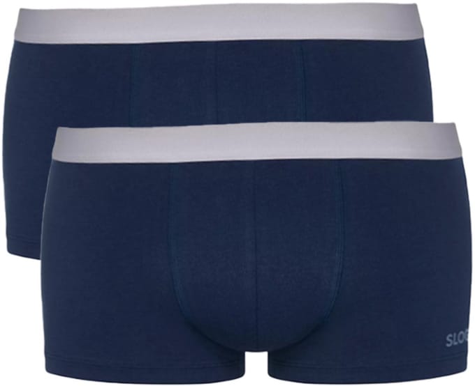 sloggi men GO ABC 2.0 Hipster 2P Heren Onderbroek - NAVY - Maat M