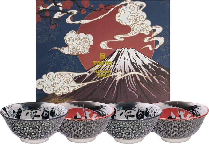 Tokyo Design Studio – Mixed Bowl Ninja – Kommen Set – 14.8x7cm – 550ml