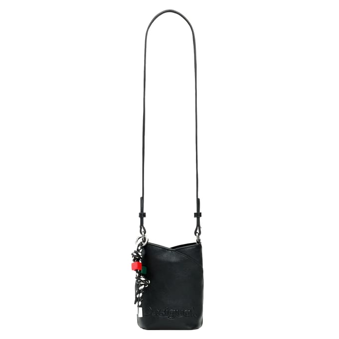 Desigual schoudertas Half Logo Helene Bag Black zwart