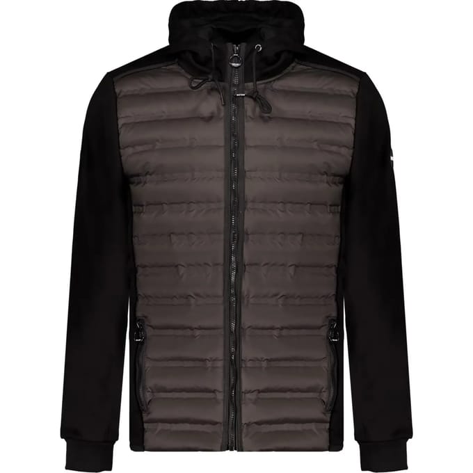 DEELUXE Gewatteerde sweater met ritsDISCLOSURE Black