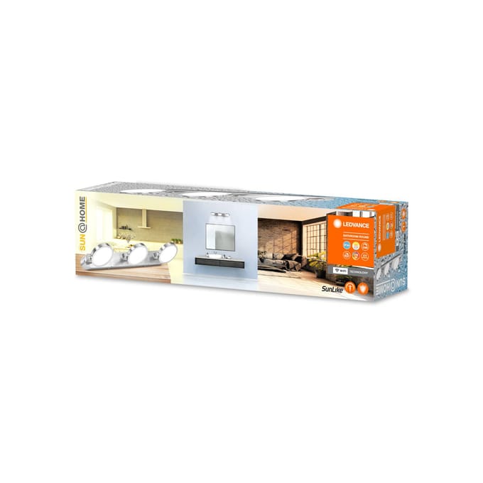 LEDVANCE SMART+ LEDVANCE SUN@Home Bathroom LED wandspot 3-lamps