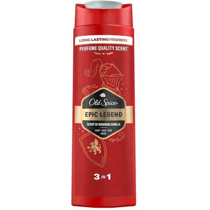 Légende épique ancienne gel douche et shampooing 400 ml