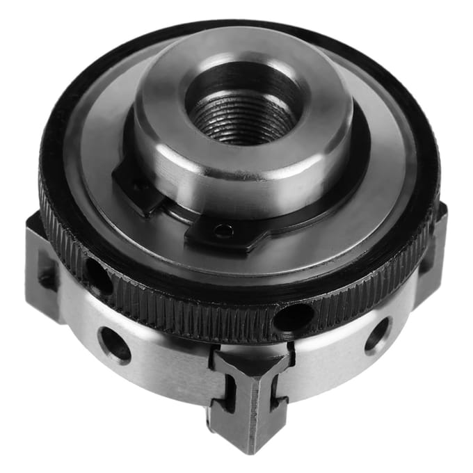 50mm Mini 4 Klauw Omkeerbare Zelfcentrerende M14 Draadmontage Draaibank Handmatige Klauwplaat K0250
