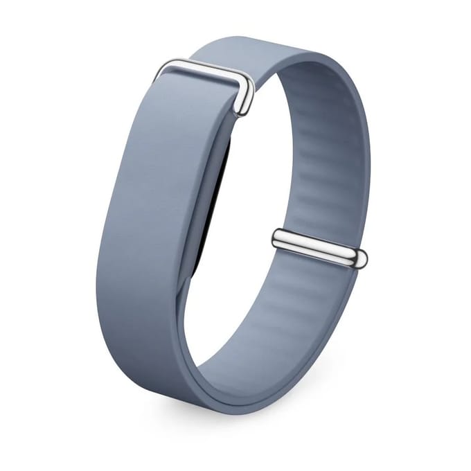 Elevated SoftFlex Band Fitbit Air - Moonstone bandje - Geschikt voor Fitbit Air - Grijs
