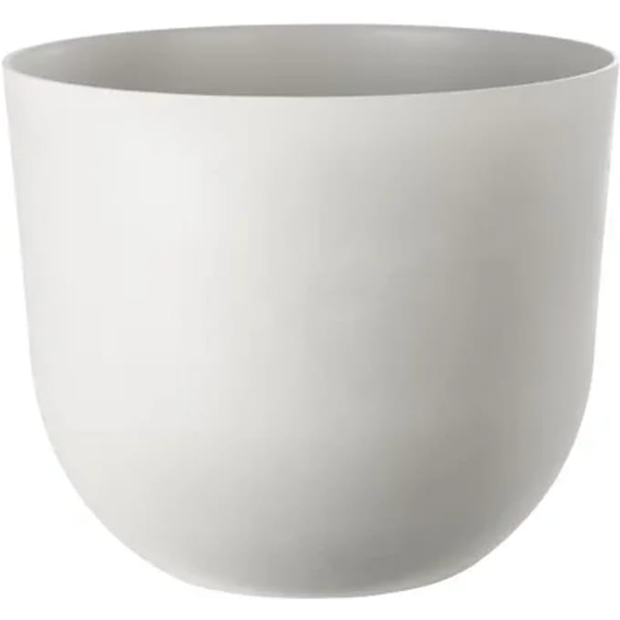 GARDEN ID – SWING ROND – Bloempot – Witte steeneffect – 40 cm