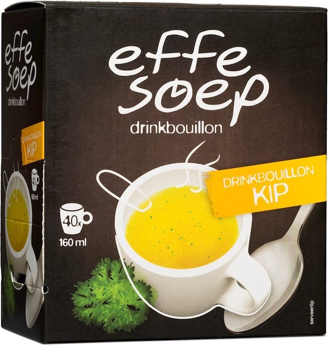 Effe | Drinkbouillion | Kip | Stick | 40 stuks | 160ml