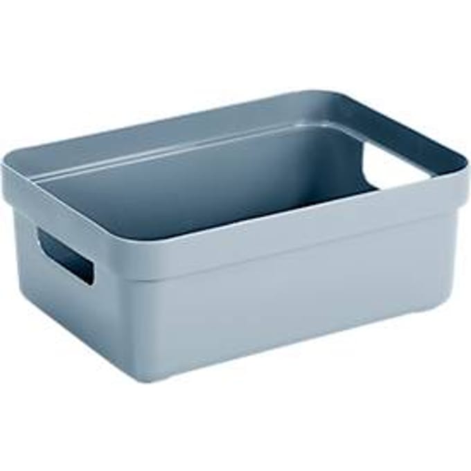 Sunware - Sigma home opbergbox 9L blauw - 35 x 24,6 x 12,2 cm