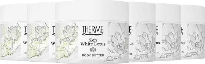 THERME Zen White Lotus Body Butter - 6*225g