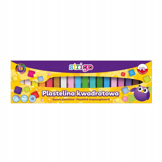 Strigo Plastiline Set - 18 Levendige Kleuren voor Creatief Spelen