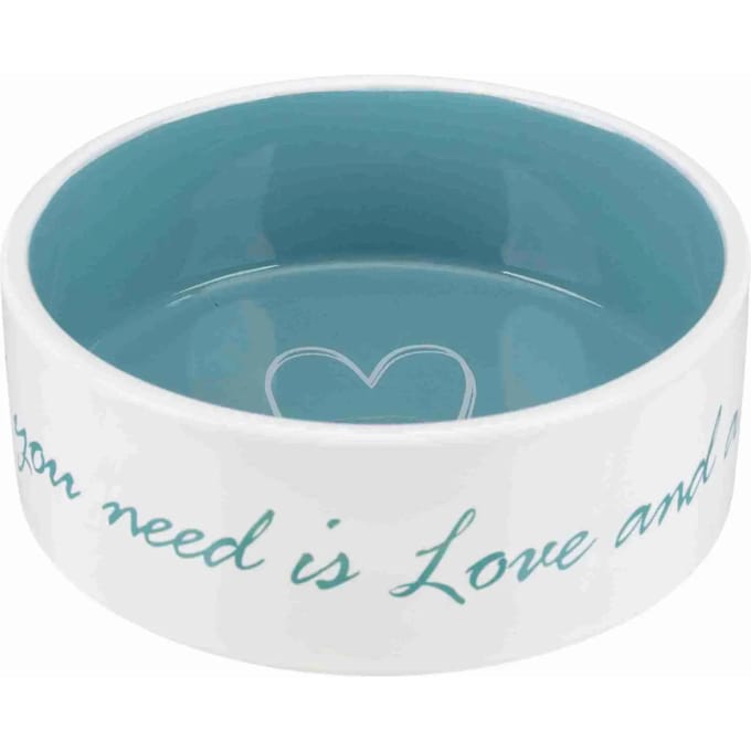 Trixie Pet's Home Ceramic Bowl Blue 0.8L 16cm
