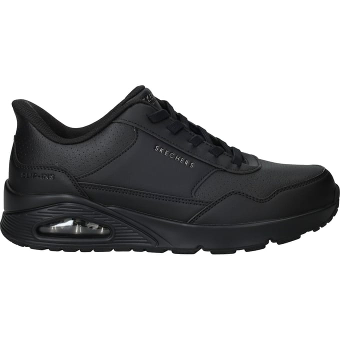 Skechers Skechers Slip-ins Uno Instappers zwart Leer
